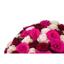 Kytice růžových růží